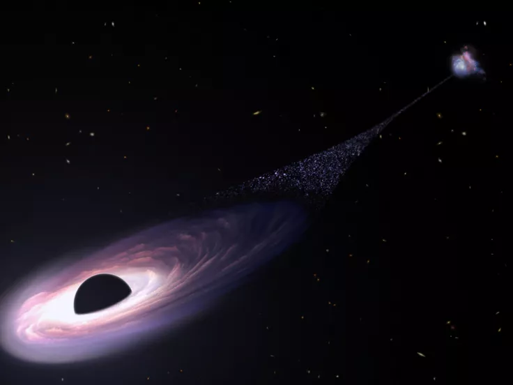 Το διαστημικό τηλεσκόπιο Hubble εντόπισε μια μαύρη τρύπα «δραπέτη»