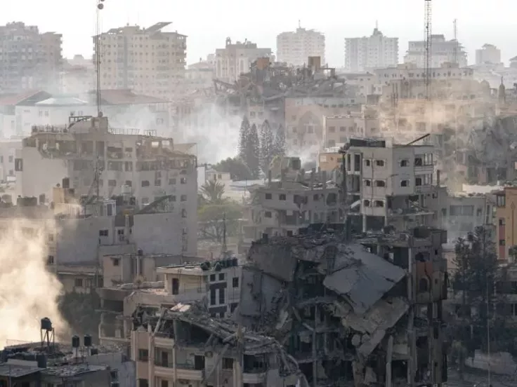 Η κατεστραμμένη πόλη της Γάζας