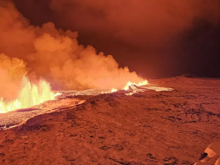 Εξερράγη το ηφαίστειο στην Ισλανδία