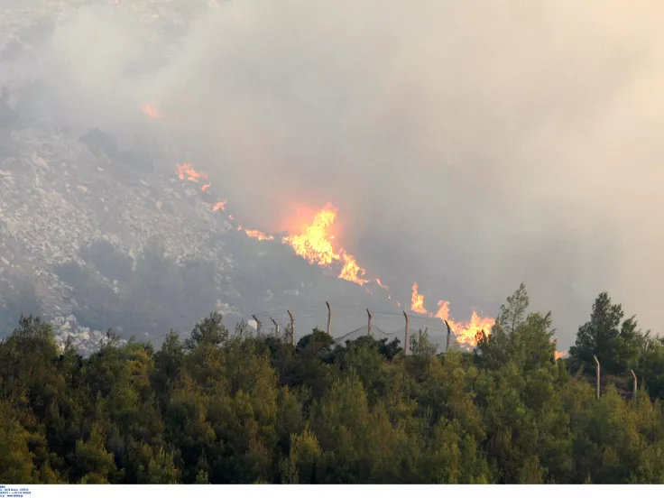 Φωτιά στην Αττική