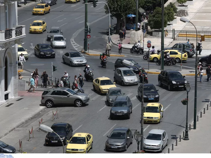 Κίνηση στους δρόμους της Αθήνας