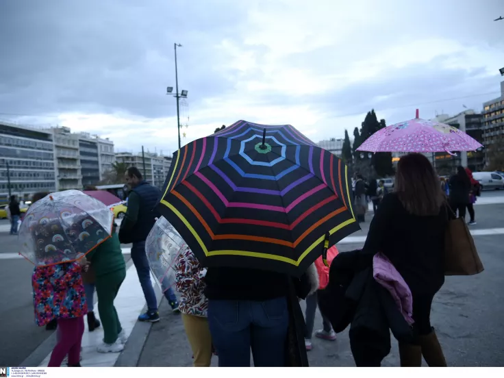 Βροχή στην Αθήνα