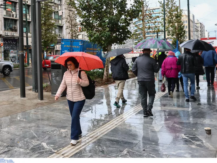 Βροχές στην Αθήνα