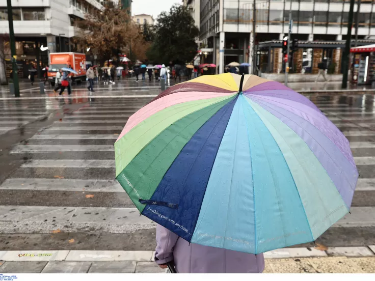 Βροχή στην Αθήνα