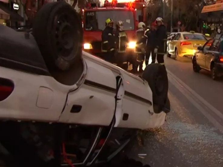 Τροχαίο στην Πατησίων