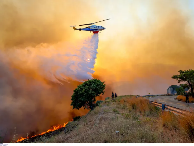 Πυρκαγιές: Υψηλός κίνδυνος αύριο σε 15 περιοχές (χάρτης)