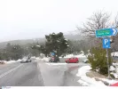Κλειστή η λεωφόρος Πάρνηθας λόγω χιονόπτωσης
