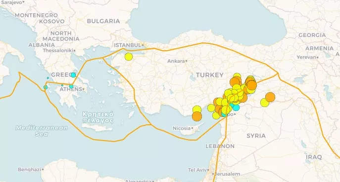 Σεισμός στην Τουρκία