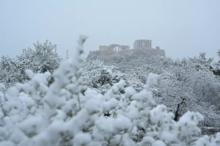 Χιόνια στην Αθήνα