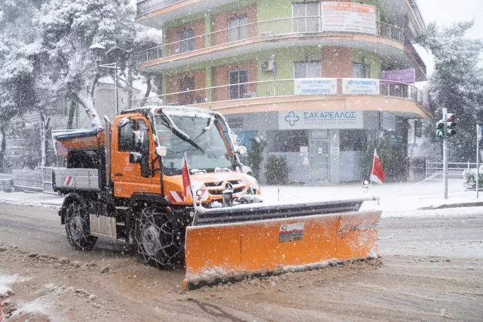 Χιόνια στην Αθήνα