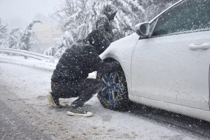 Χιόνια στην Αθήνα