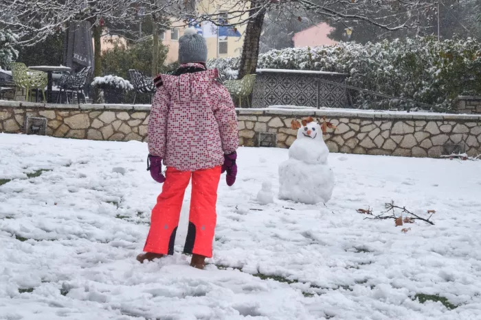 Χιόνια στην Αθήνα