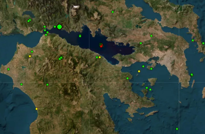 Σεισμός στον Κορινθιακό Κόλπο