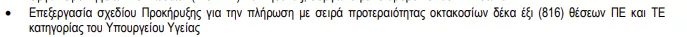 ΑΣΕΠ: «Βρέχει» προσλήψεις στην Υγεία! Έρχονται 1.591 νέες θέσεις εργασίας