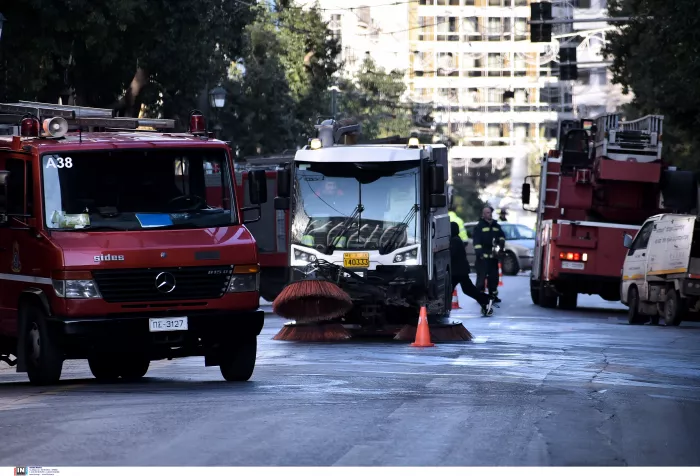 Έκρηξη βόμβας έξω από το υπουργείο Εργασίας