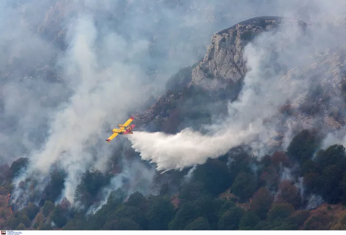 Φωτιά στο Παγγαίο