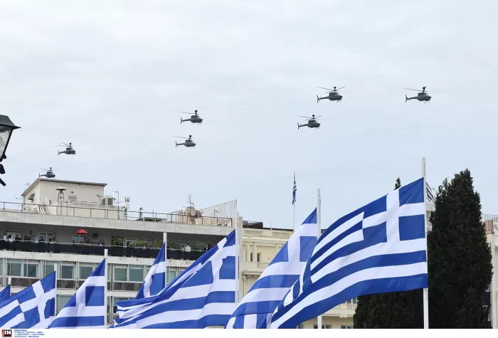 Επέτειος 25ης Μαρτίου: Η μεγάλη στρατιωτική παρέλαση στην Αθήνα (εικόνες)