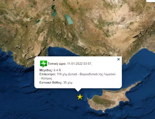 seismos kypros