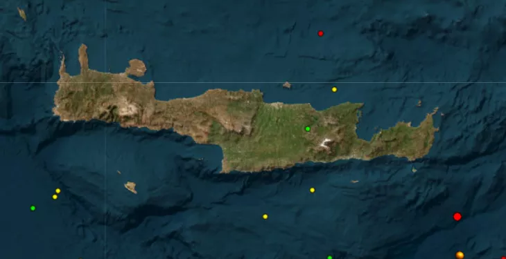 Το εστιακό βάθος του σεισμού στην Κρήτη