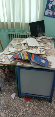 Βόλος: Παρέμβαση της εισαγγελίας για την κατάρρευση οροφής στο 18ο δημοτικό σχολείο